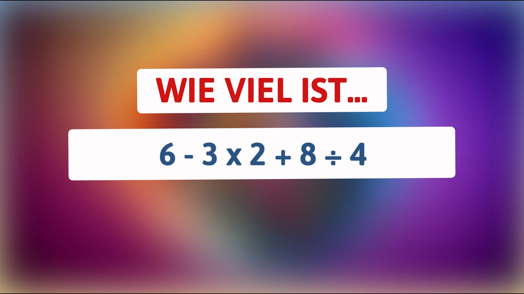 Kannst du dieses knifflige Mathe-Rätsel lösen? Nur 1 von 10 schafft es!"